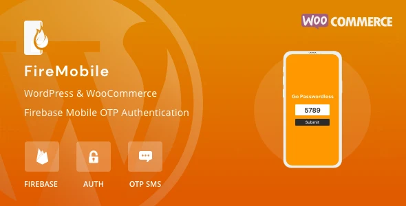 FireMobile- WordPress &amp; WooCommerce firebase mobile OTP authentication