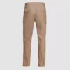 Pantalón Cargo Gabardina Hombre Beige