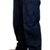 Pantalon Cargo Gabardina Hombre Azul Marino