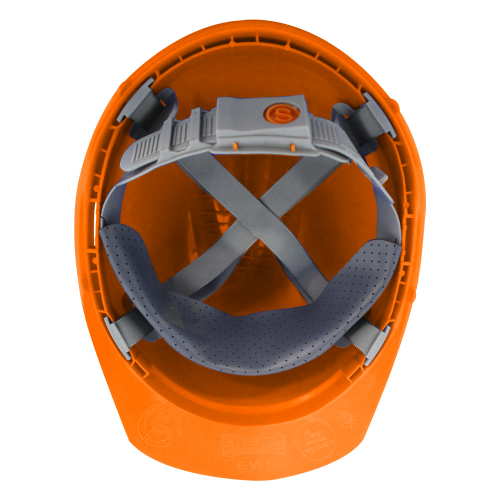 Casco Evo III Arnés Cinta Top 33 Naranjo