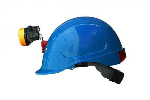 Casco MTA ABS / Portalámparas Azul