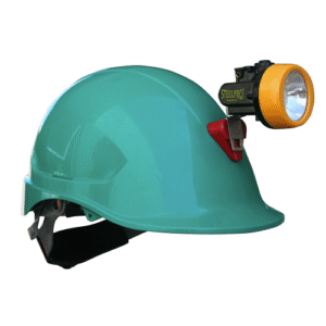 Casco MTA ABS / Portalámparas Verde