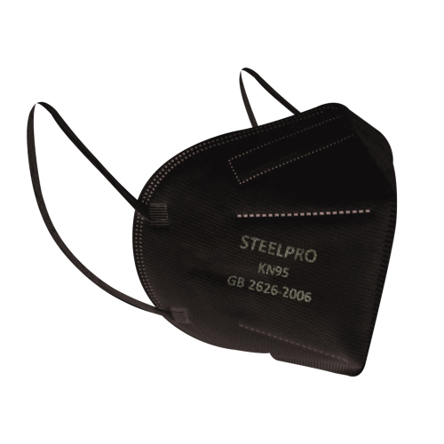 Respirador Descartable Steelpro KN95 (50 Unidades) Negra