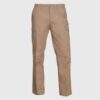 Pantalón Cargo Gabardina Hombre Beige