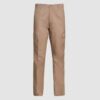 Pantalón Cargo Gabardina Hombre Beige