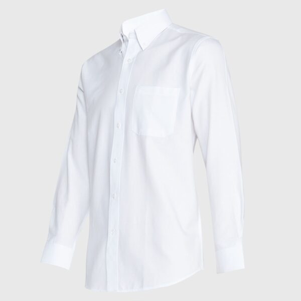 jnli014130001_0220 Camisa Oxford B/Pegado M/L Blanca
