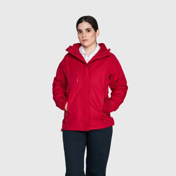 Parka Técnica 3X1 Corcovado Mujer Roja