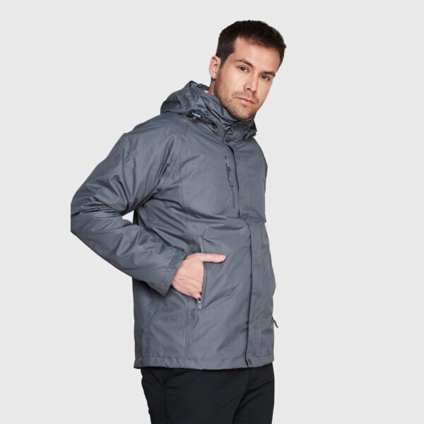 Parka Técnica 3X1 Corcovado Hombre Gris
