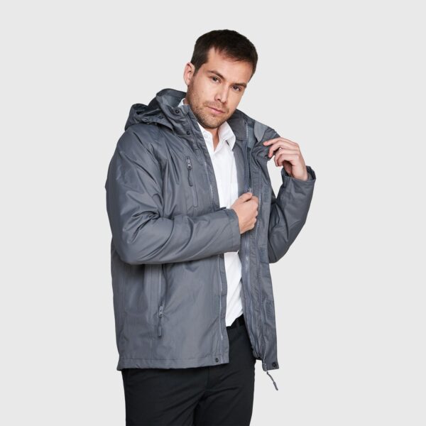 Parka Técnica 3X1 Corcovado Hombre Gris