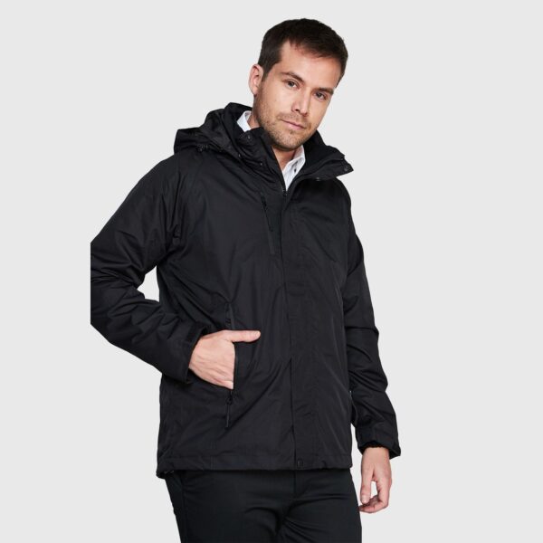 Parka Técnica 3X1 Corcovado Hombre Negra