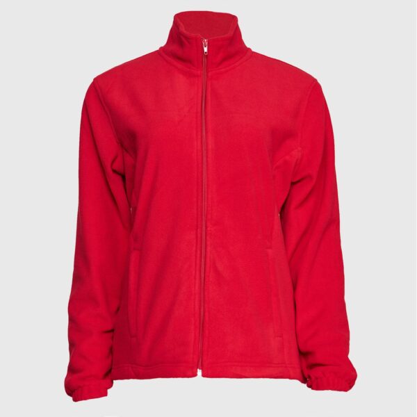 Micropolar Mujer Manga Larga Rojo