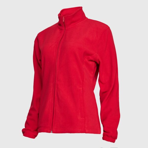 Micropolar Mujer Manga Larga Rojo