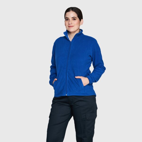 Micropolar Mujer Manga Larga Azul Rey