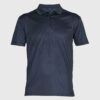 Polera Dry Fit Cuello Camisero M/C Hombre Gris