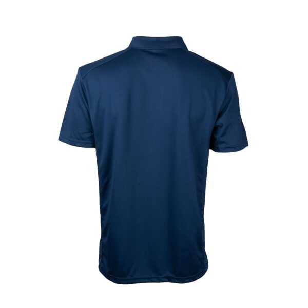 Polera Dry Fit Cuello Camisero M/C Hombre Azul Marino