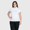 Polera Dry Fit Mujer M/C Blanca