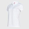 Polera Dry Fit Mujer M/C Blanca