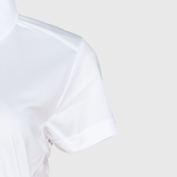 Polera Dry Fit Mujer M/C Blanca