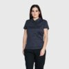 Polera Dry Fit Mujer M/C Gris Pizarrra
