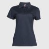 Polera Dry Fit Mujer M/C Gris Pizarrra