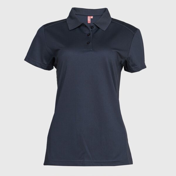 Polera Dry Fit Mujer M/C Gris Pizarrra