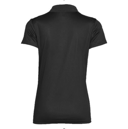 Polera Dry Fit Mujer M/C Negra