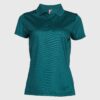 Polera Dry Fit Mujer M/C Verde Petróleo