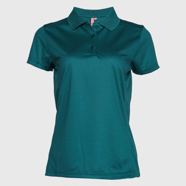 Polera Dry Fit Mujer M/C Verde Petróleo