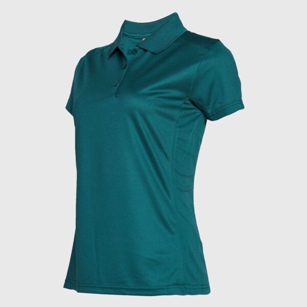 Polera Dry Fit Mujer M/C Verde Petróleo