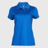 Polera Dry Fit Mujer M/C Azul Rey