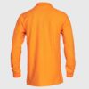 Polera Pique Hombre 80/20 M/L Naranjo Claro