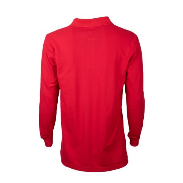Polera Pique Hombre 80/20 M/L Roja