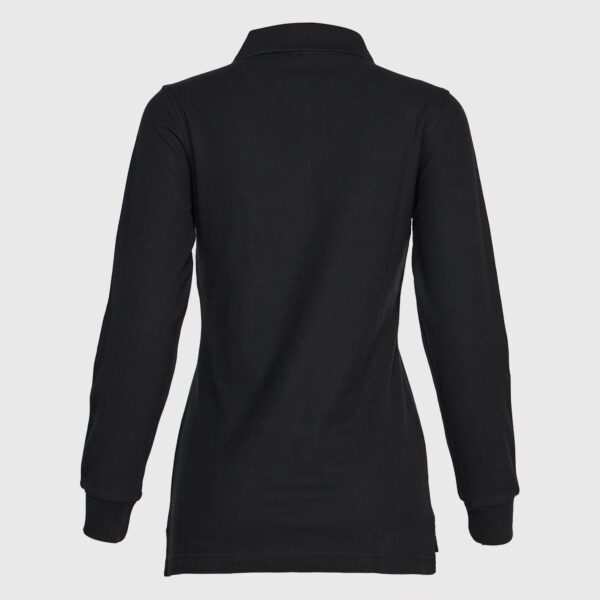 Polera Pique Mujer 80/20 M/L Negra