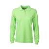 Polera Pique Mujer 80/20 M/L Verde Pistacho