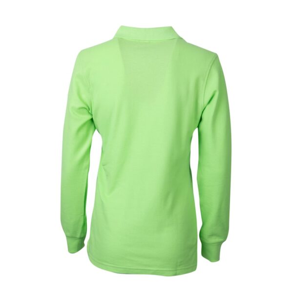 Polera Pique Mujer 80/20 M/L Verde Pistacho