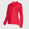Polera Pique Mujer 80/20 M/L Rojo