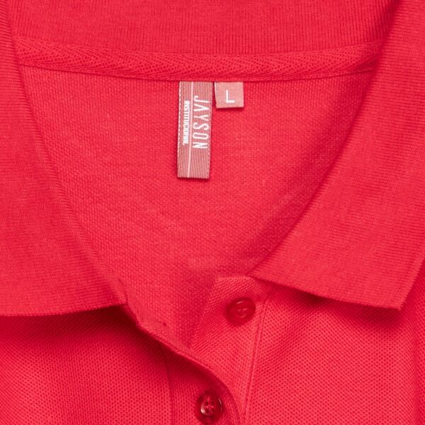 Polera Pique Mujer 80/20 M/L Rojo