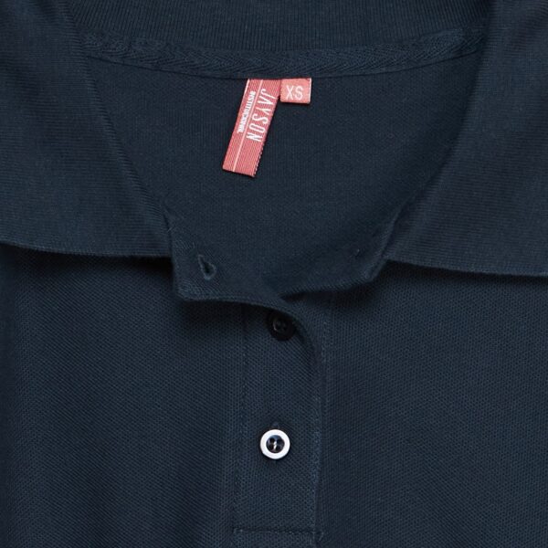 Polera Pique Mujer 80/20 M/L Azul Marino