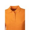 Polera Pique Mujer 80/20 M/L Naranjo Claro