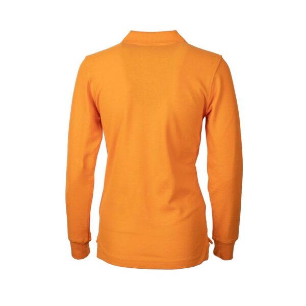 Polera Pique Mujer 80/20 M/L Naranjo Claro