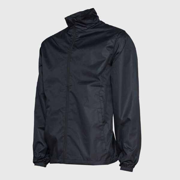 jnli19730n009_03_1 Cortaviento Impermeable Hombre Negro