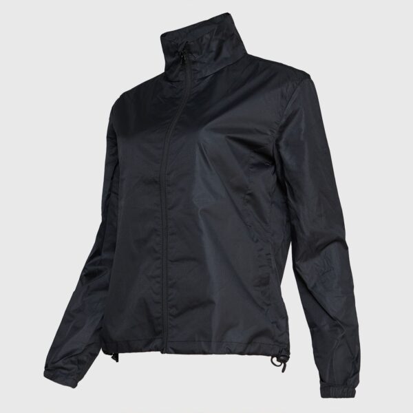 Cortaviento Impermeable Mujer Negro