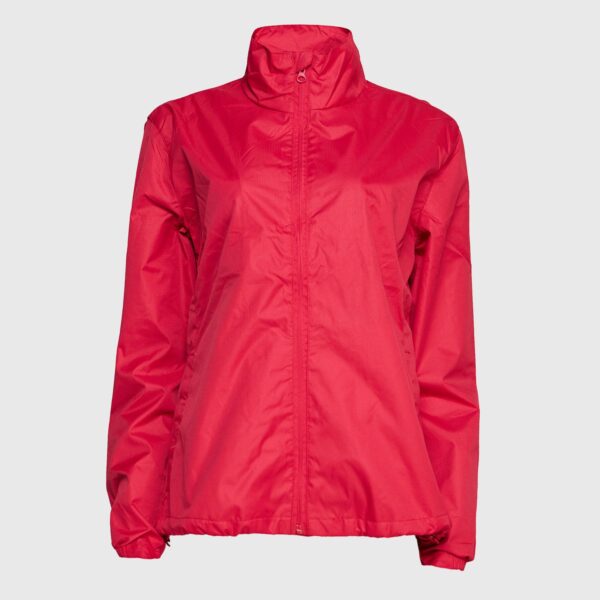 Cortaviento Impermeable Mujer Rojo