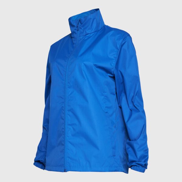 Cortaviento Impermeable Mujer Azul Rey