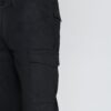Pantalón Cargo Gabardina Hombre Negro