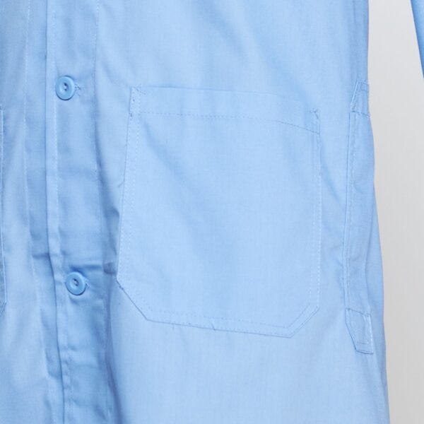 Cotona Poplin Hombre Celeste