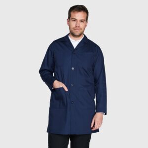 Cotona Poplin Hombre Azul Marino
