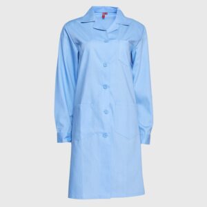 Delantal Poplin Mujer Celeste