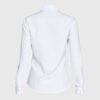 Blusa Oxford Cuello V M/L Blanca
