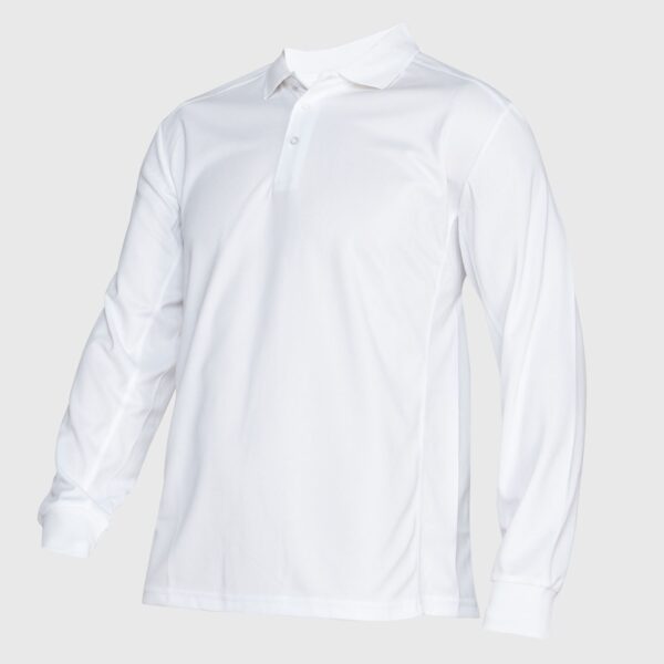 Polera Dry Fit Hombre M/L Blanca